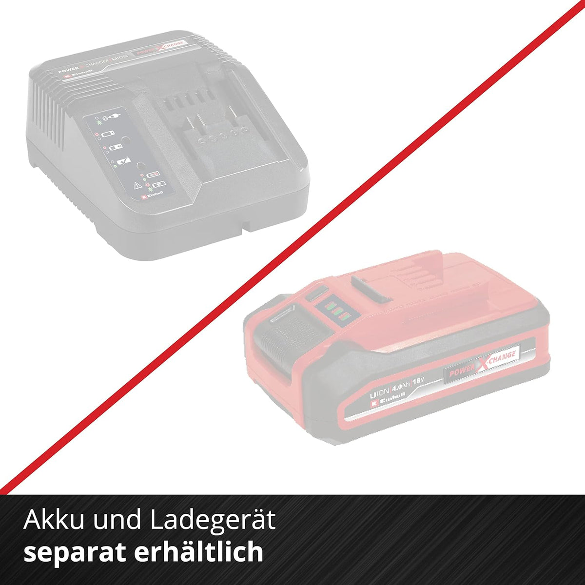 Einhell Akku-Vertikutierer-Lüfter GE-SA 36/35 Li-Solo Power X-Change (Li-Ion, 36 V, bürstenloser Motor, 35cm Messerwalze, 28L Fangsack, einstellbare Arbeitstiefe, ohne Akku  und  Ladegerät)
